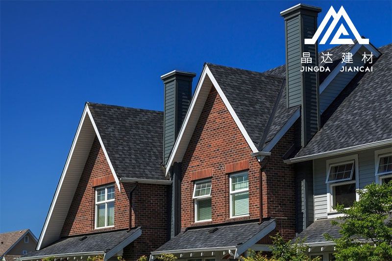 瀝青瓦-輕鋼結構別墅平屋面應用原材料之一 瀝青瓦-輕鋼結構別墅平屋面應用原材料之一